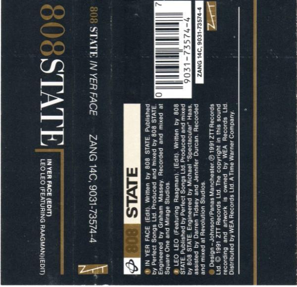 808 State - In Yer Face