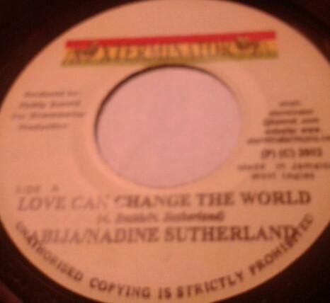 Abijah, Nadine Sutherland - Love Can Change The World