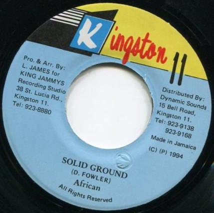African - Solid Ground