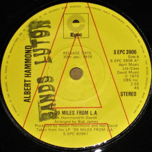 Albert Hammond - 99 Miles From L.A.