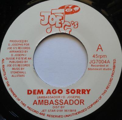 Ambassador  - Dem Ago Sorry