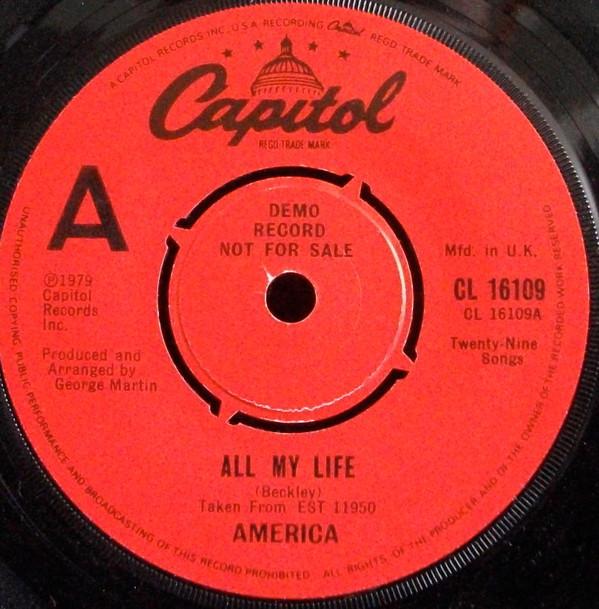 America  - All My Life