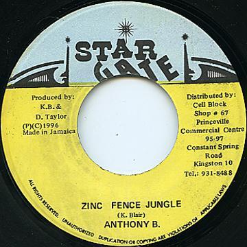 Anthony B - Zinc Fence Jungle