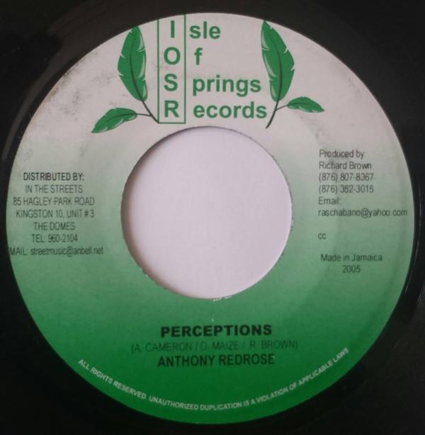 Anthony Red Rose, M'Lonie - Perceptions/Don't U Know