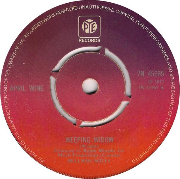 April Wine - Weeping Widow