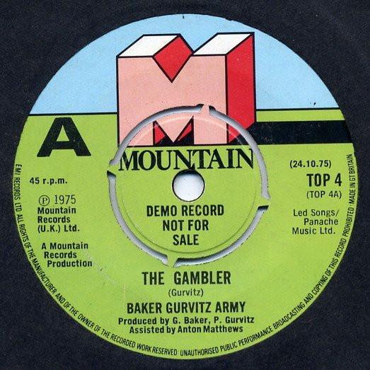 Baker Gurvitz Army - The Gambler