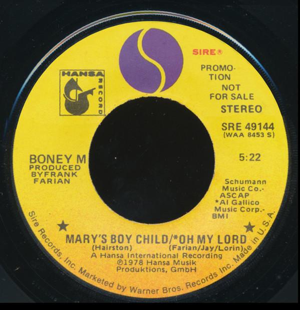 Boney M. - Mary's Boy Child/Oh My Lord
