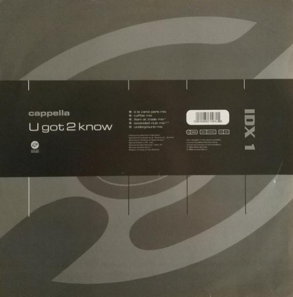 Cappella - U Got 2 Know