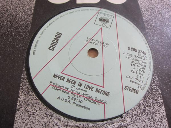 Chicago  - Never Been In Love Before