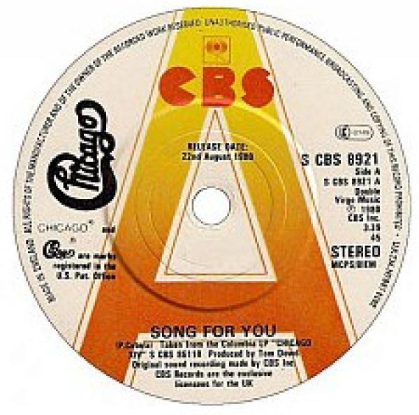 Chicago  - Song For You