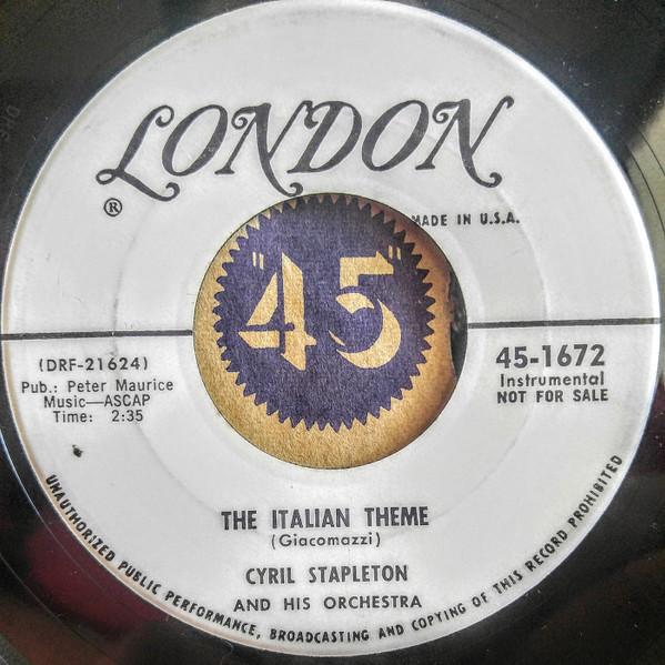 Cyril Stapleton And His Orchestra - The Italian Theme