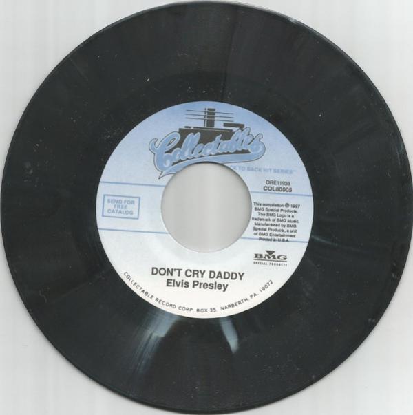 Elvis Presley - Don't Cry Daddy / Rubberneckin'