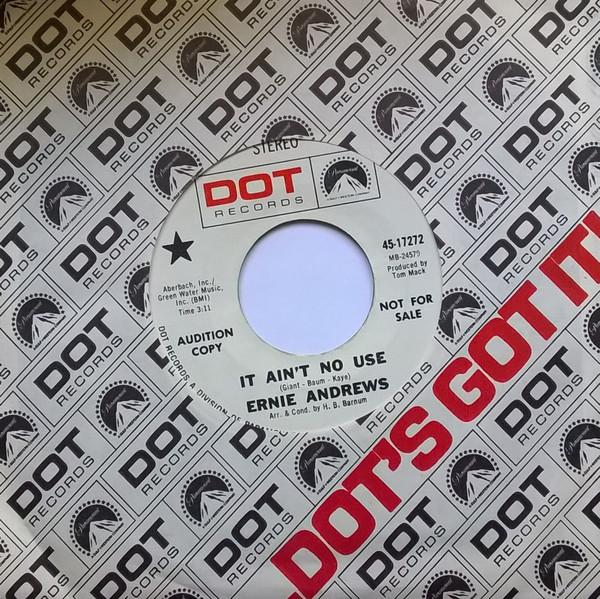 Ernie Andrews - It Ain't No Use / Never Like This Before