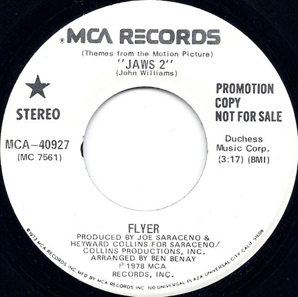 Flyer  - Jaws 2 (Theme from the Motion Picture)