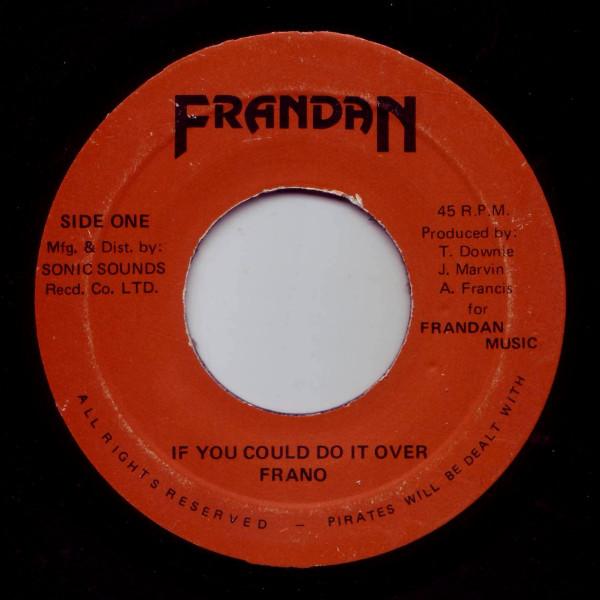 Frano - If You Could Do It Over