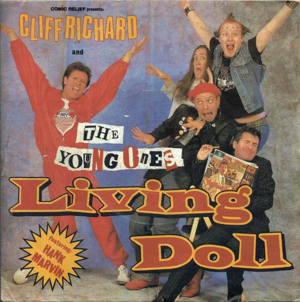 Hank Marvin, Cliff Richard, The Young Ones, Comic Relief - Living Doll