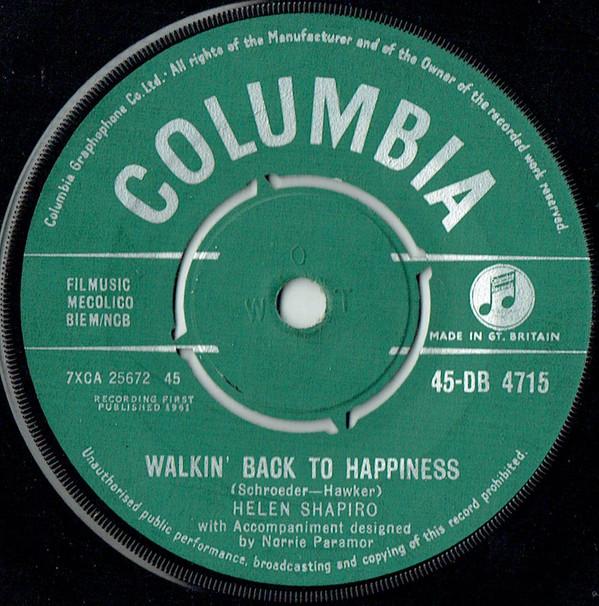 Helen Shapiro - Walkin' Back To Happiness