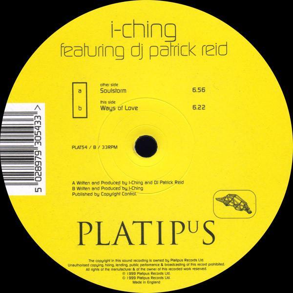 I-Ching, Patrick Reid - Soulstorm / Ways Of Love