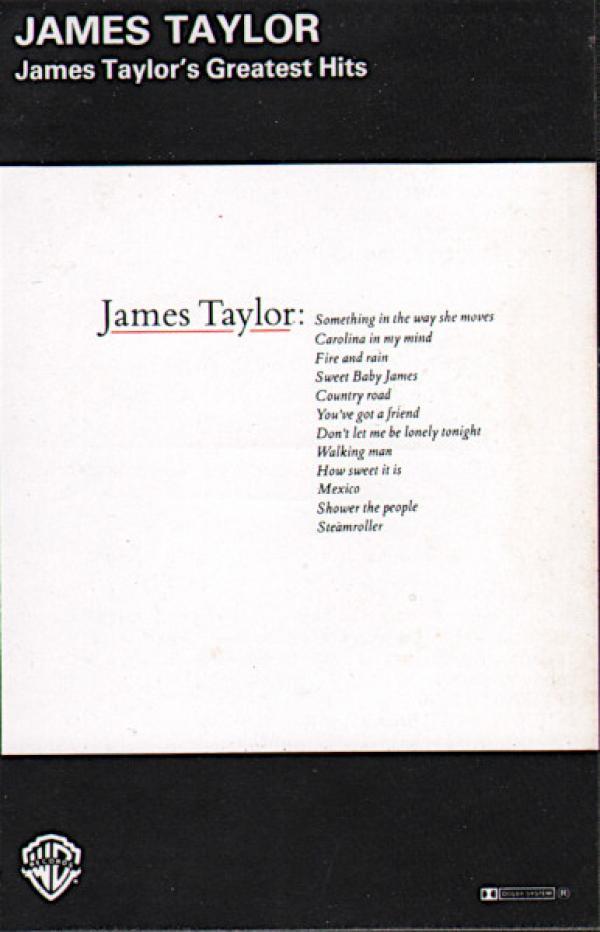James Taylor  - Greatest Hits