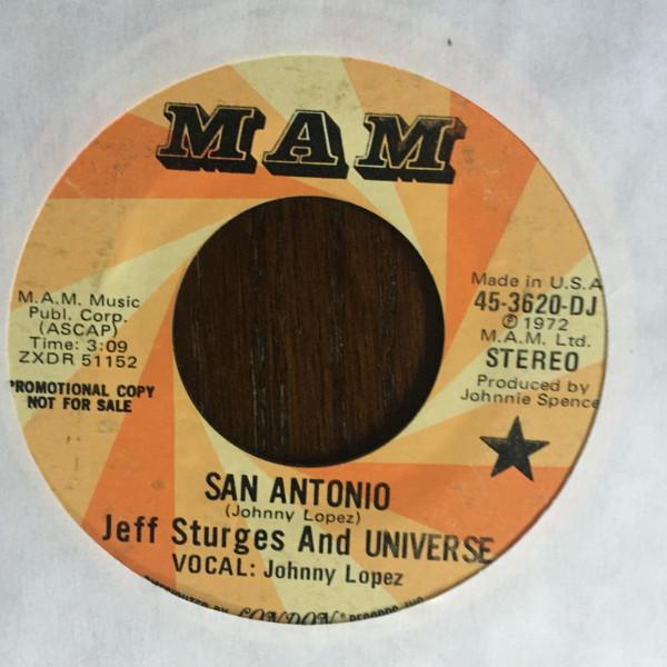 Jeff Sturges And Universe - San Antonio