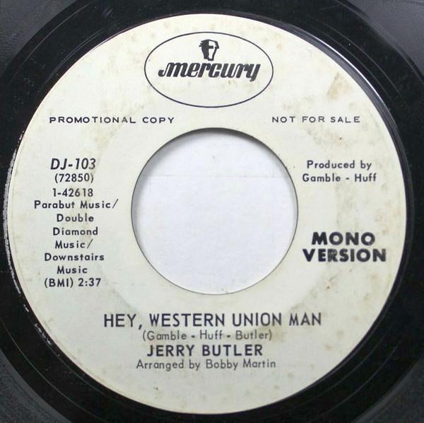 Jerry Butler - Hey, Western Union Man