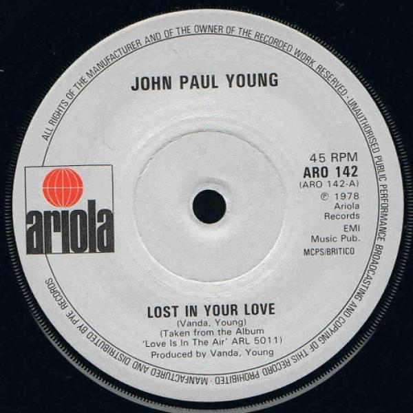 John Paul Young - Lost In Your Love