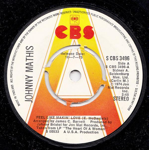 Johnny Mathis - Feel Like Makin' Love