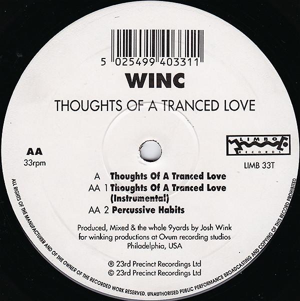 Josh Wink - Thoughts Of A Tranced Love
