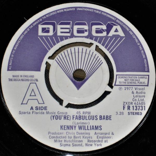 Ken Williams - (You're) Fabulous Babe