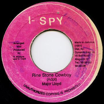 Major Lloyd - Rine Stone Cowboy