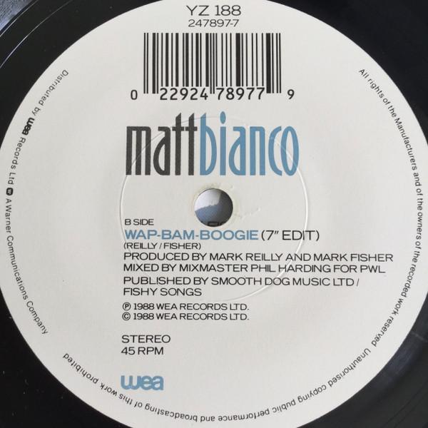 Matt Bianco - Don't Blame It On That Girl