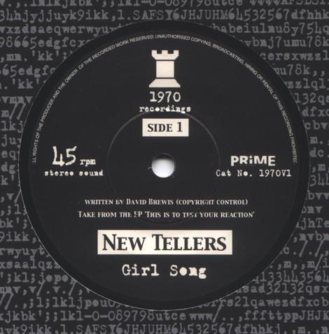 New Tellers, The Best Intentions, Kenosha - Girl Song / Halfway / Goodbye, Goddamn, Goodnight