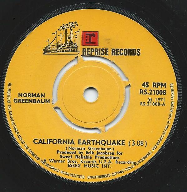 Norman Greenbaum - California Earthquake