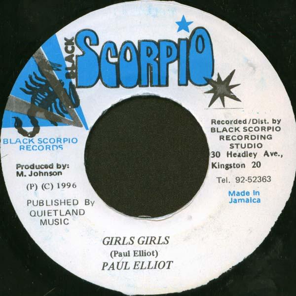 Paul Elliot - Girls Girls