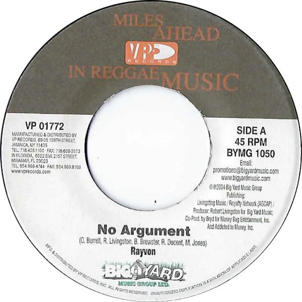 Rayvon - No Argument