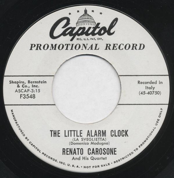 Renato Carosone E Il Suo Quartetto - The Little Alarm Clock (La Svegliettia)