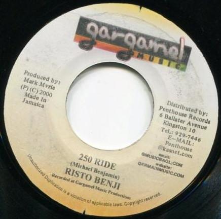 Risto Benji - 250 Ride