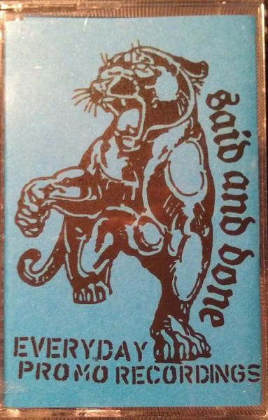 Said And Done - Everyday Promo Recordings