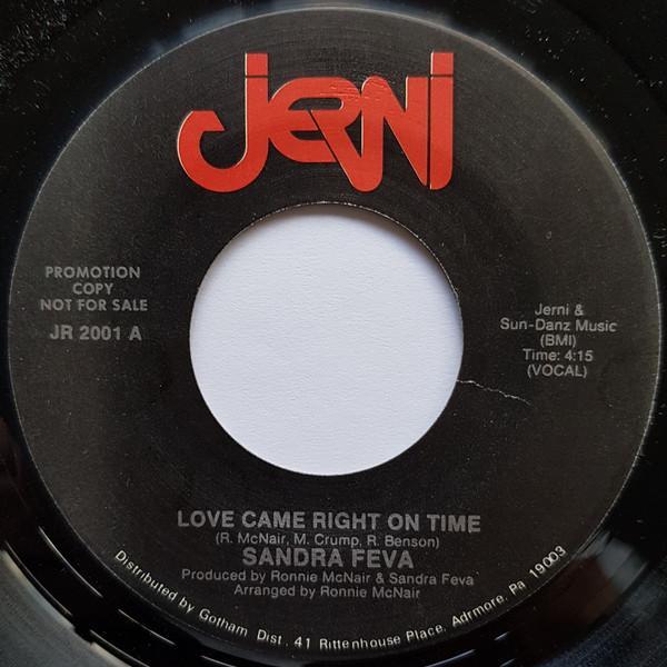 Sandra Feva - Love Came Right On Time