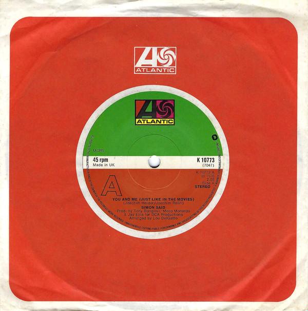 Simon Said - You And Me (Just Like In The Movies)