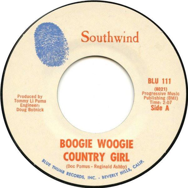 Southwind - Boogie Woogie Country Girl