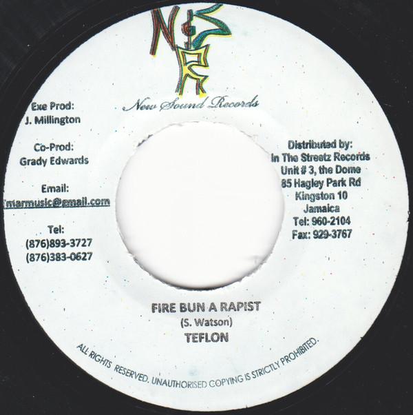 Teflon  - Fire Bun A Rapist