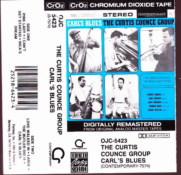 The Curtis Counce Group - Carl's Blues