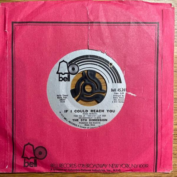 The Fifth Dimension - If I Could Reach You / Tomorrow Belongs To The Children