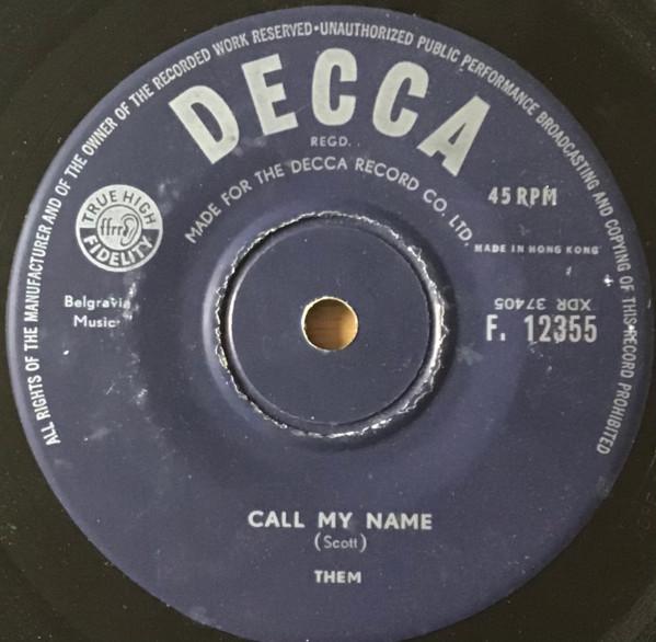 Them  - Call My Name