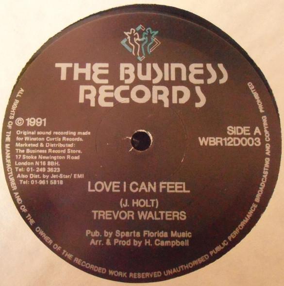 Trevor Walters - Love I Can Feel / Version