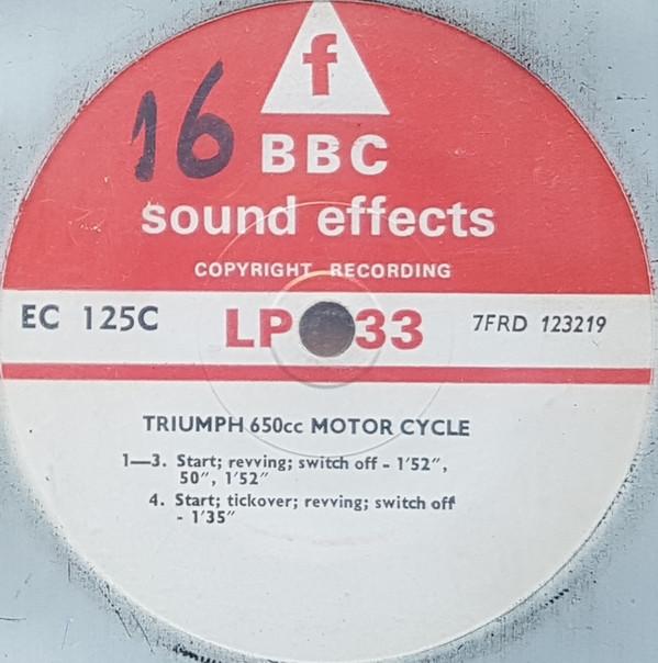  - Triumph 650cc Motor Cycle