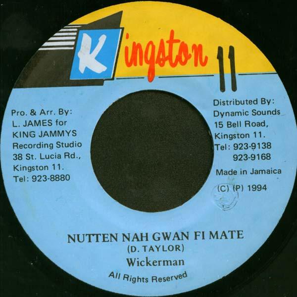 Wickerman - Nutten Nah Gwan Fi Mate